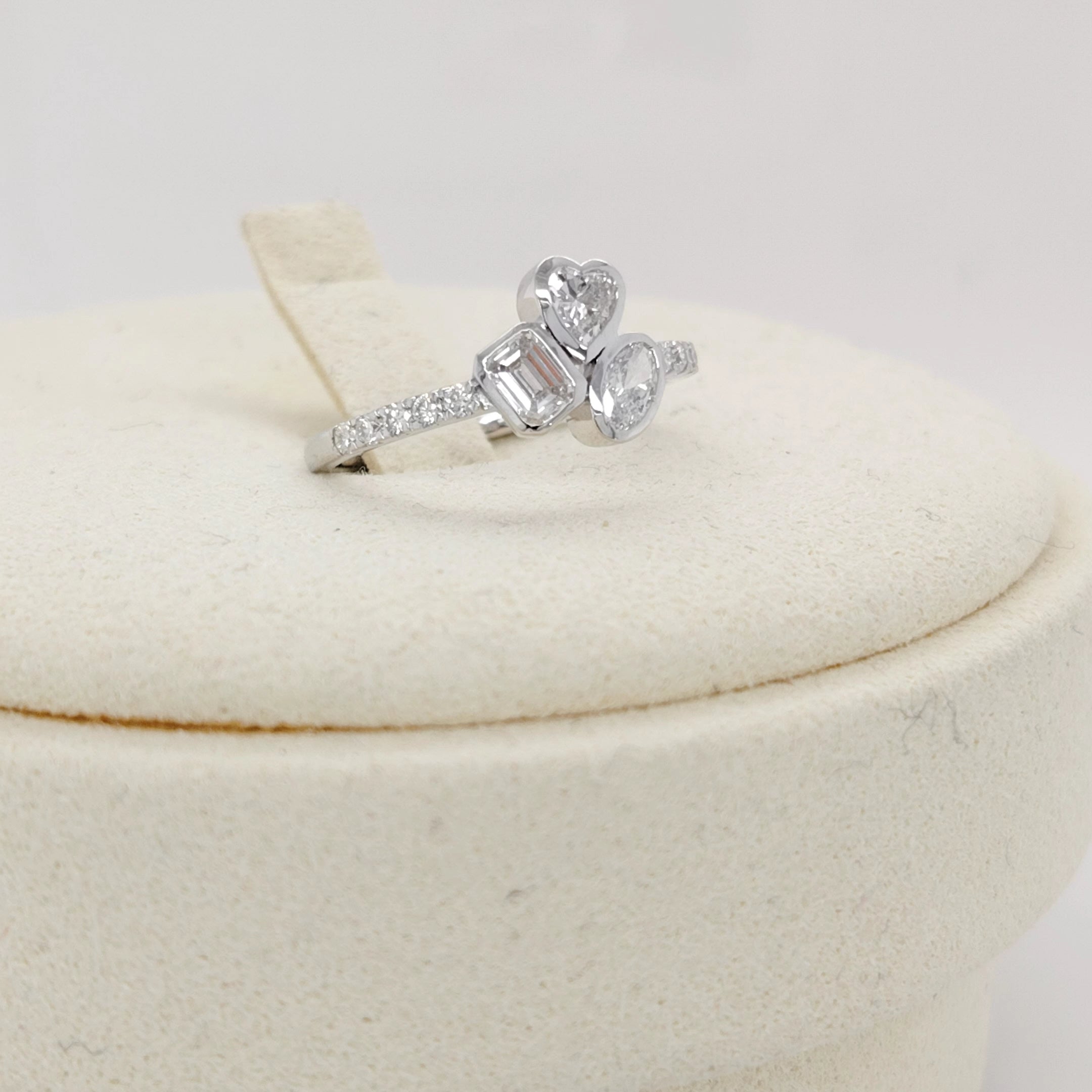 Multi-Shape Diamond Ring
