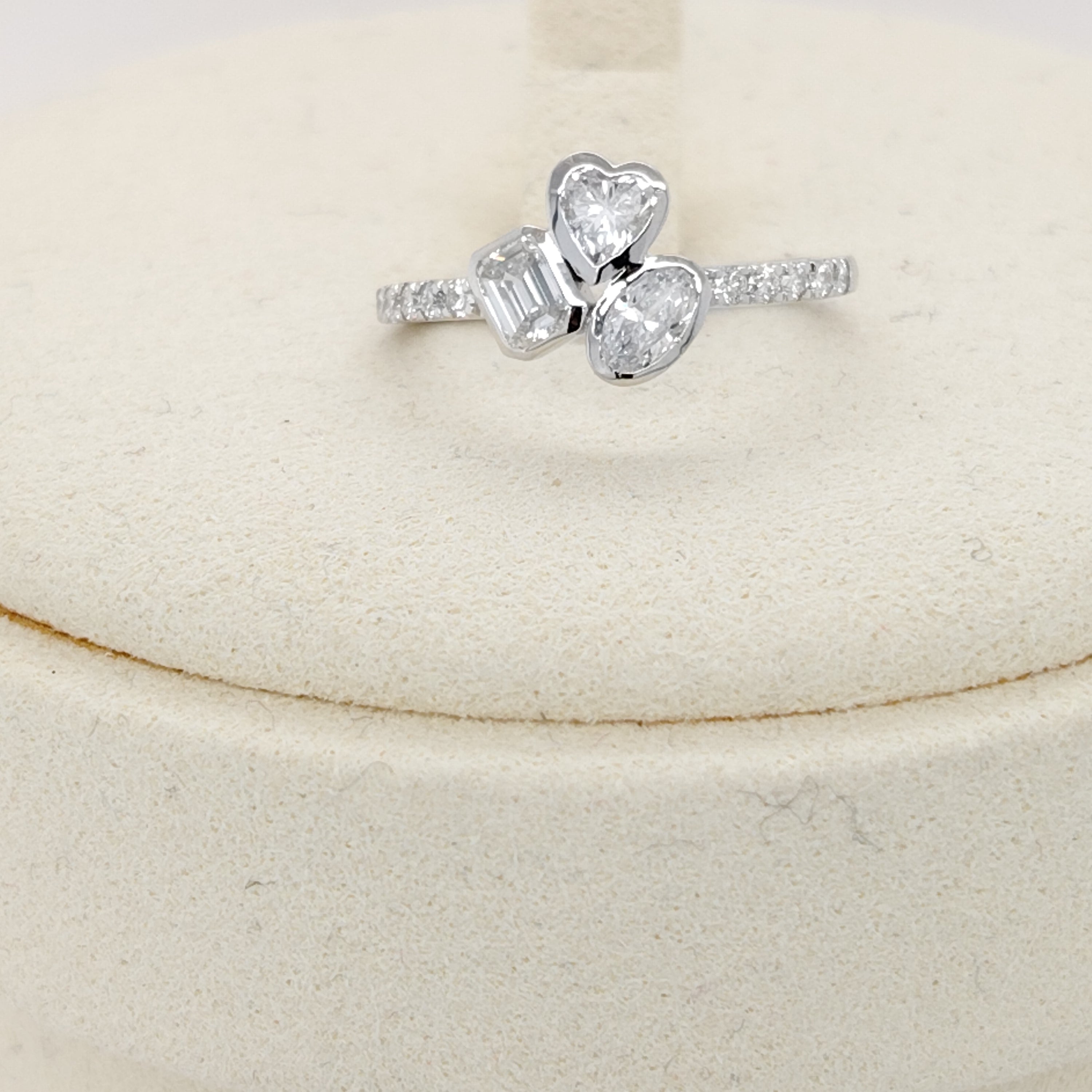 Multi-Shape Diamond Ring