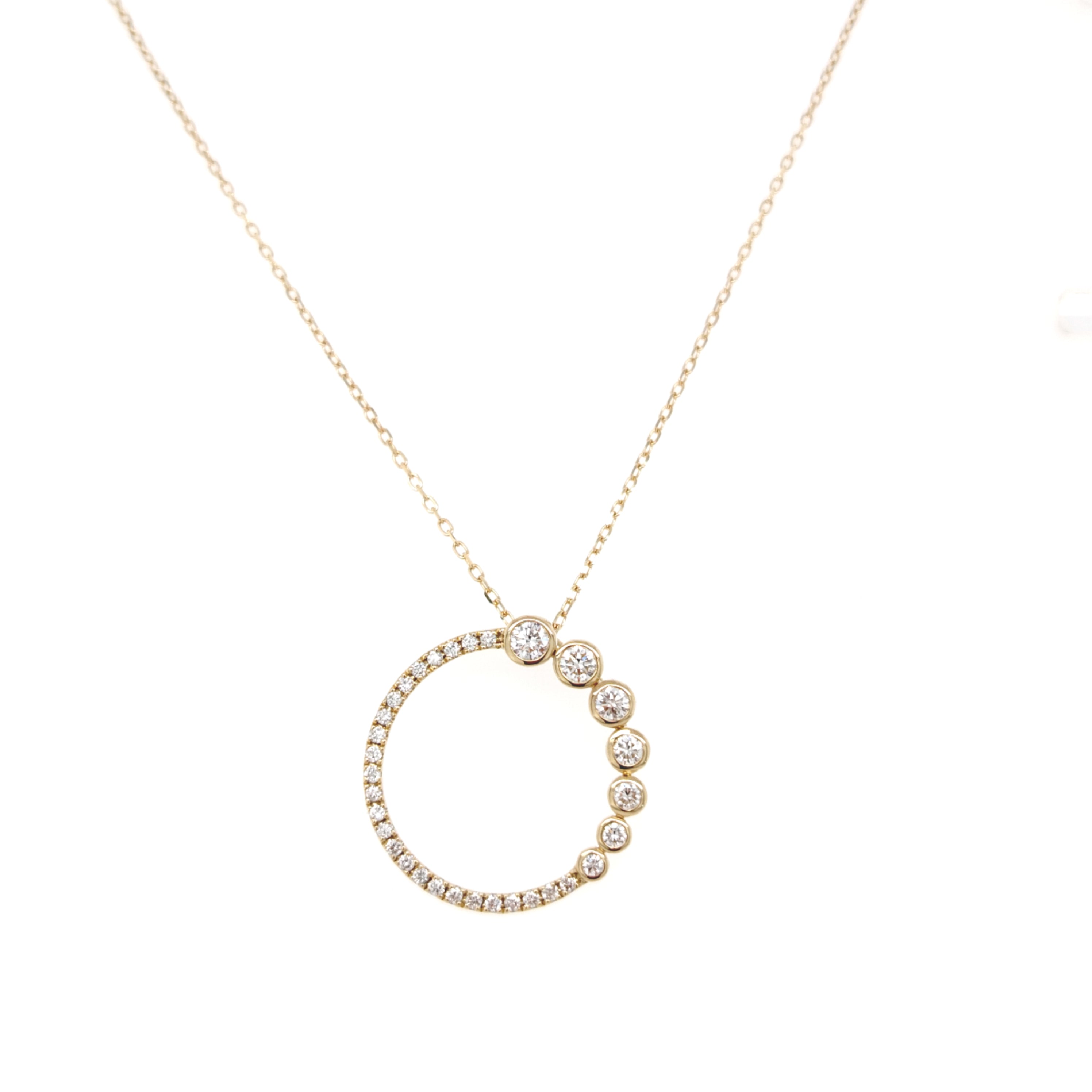 Celestial Cascade Diamond Pendant