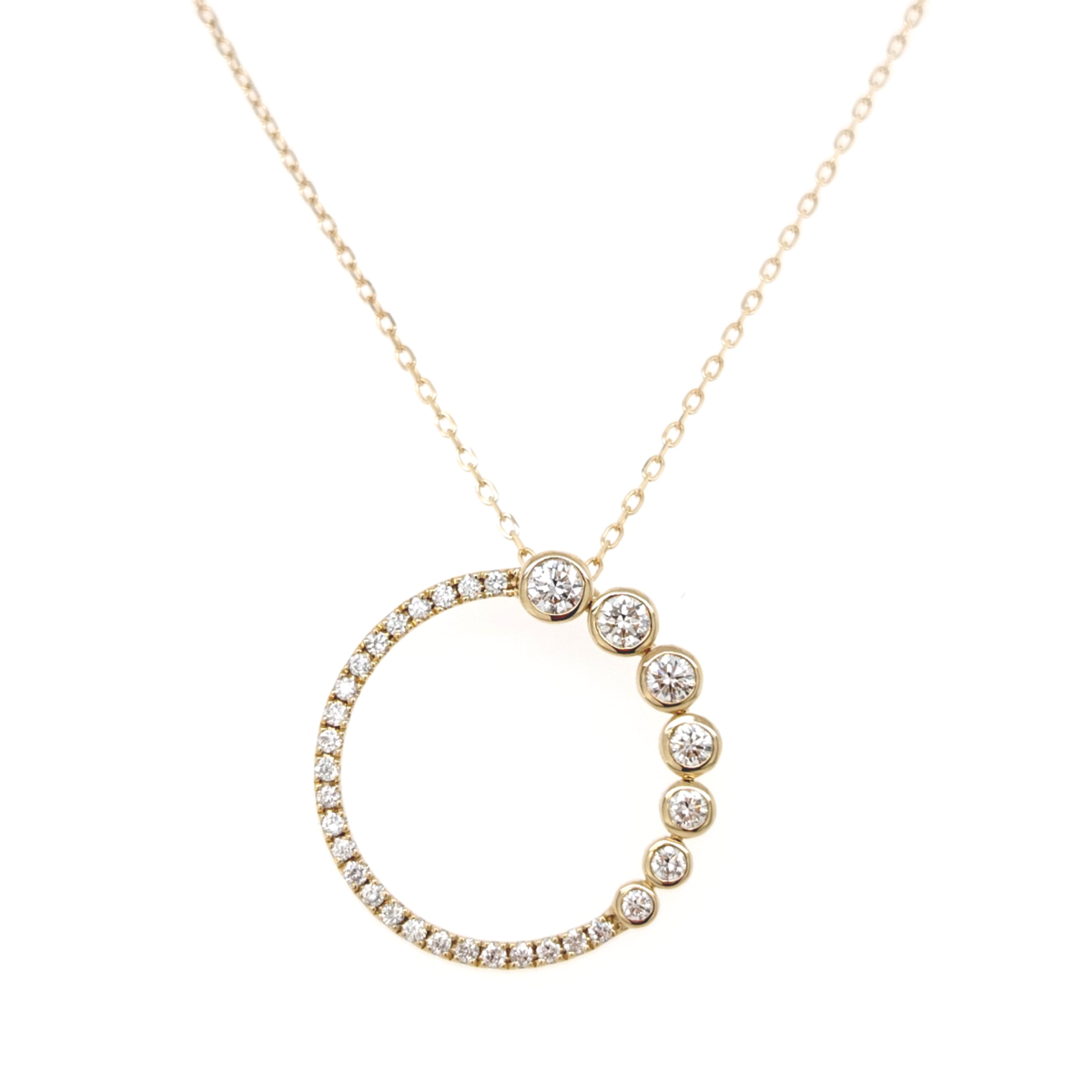 Celestial Cascade Diamond Pendant