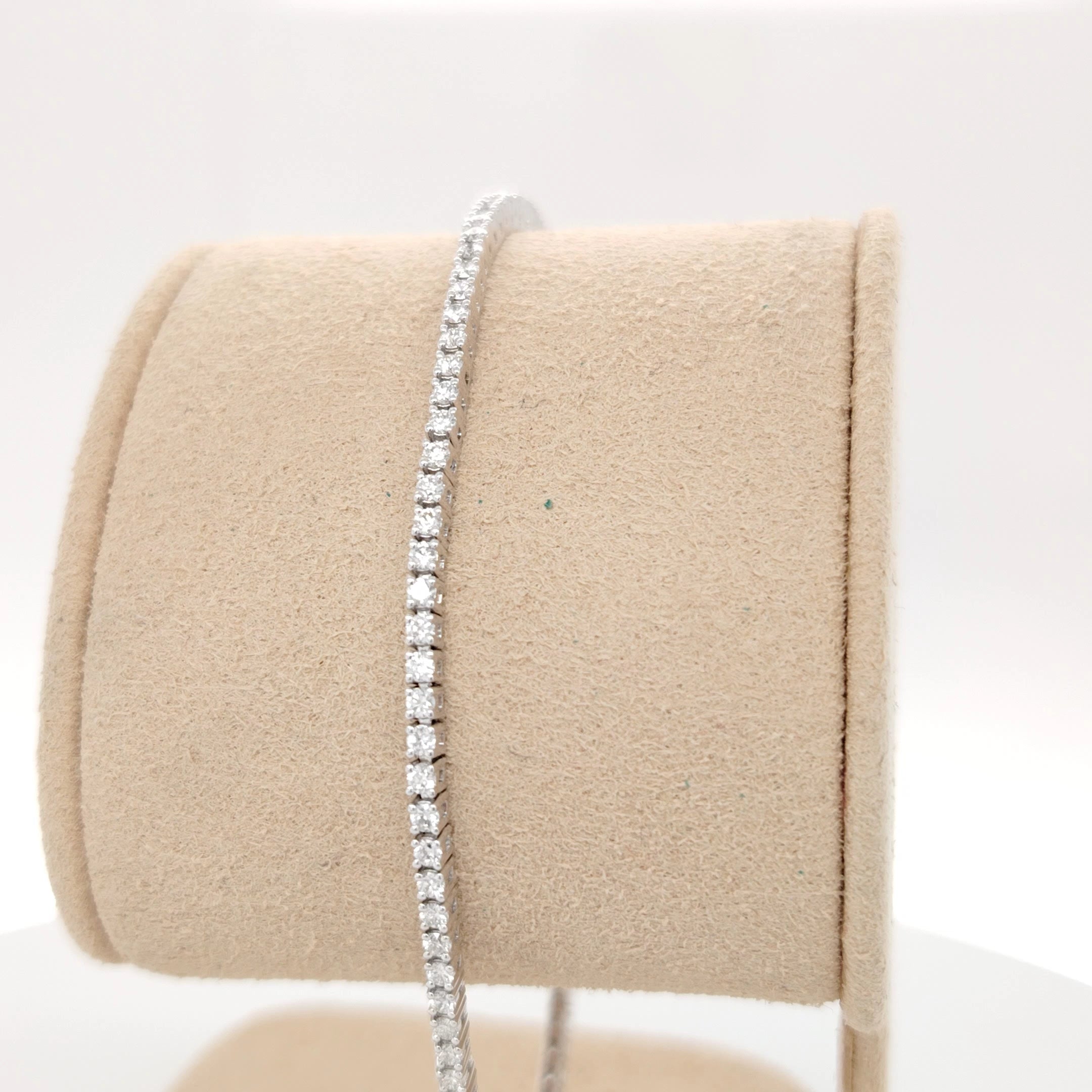 Pavé Diamond Tennis Bracelet