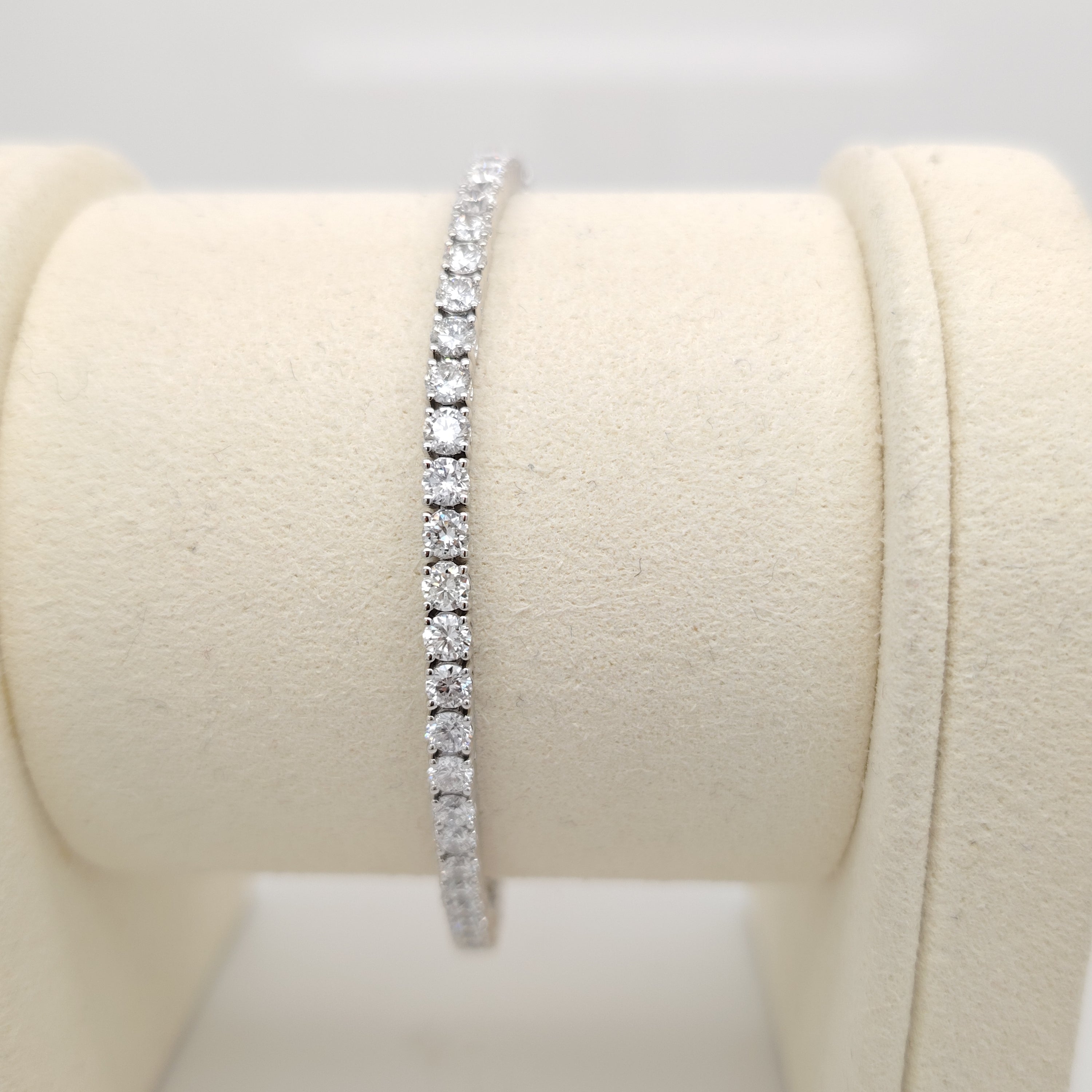 4.84ct Lab Grown Diamond Tennis Bracelet