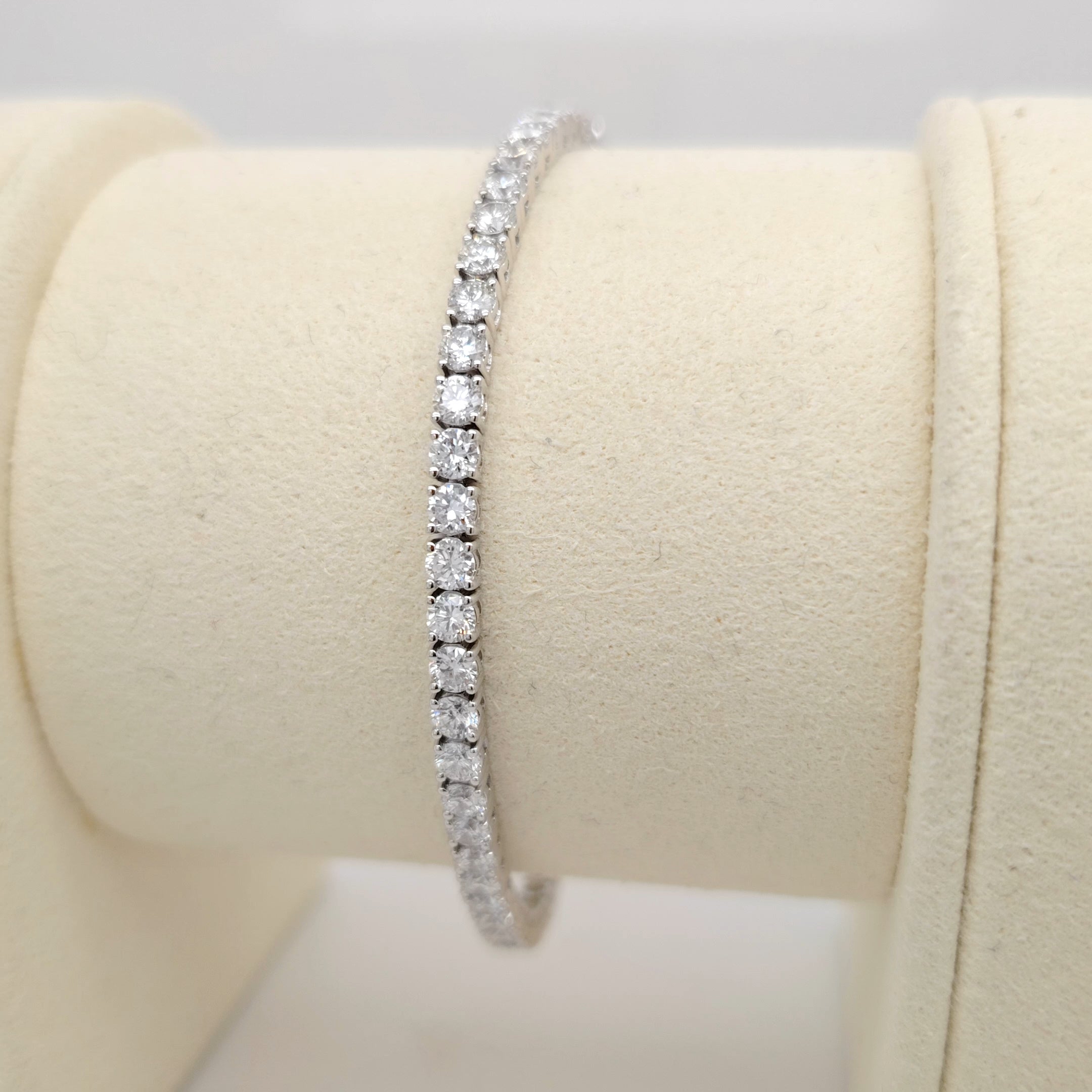 4.84ct Lab Grown Diamond Tennis Bracelet
