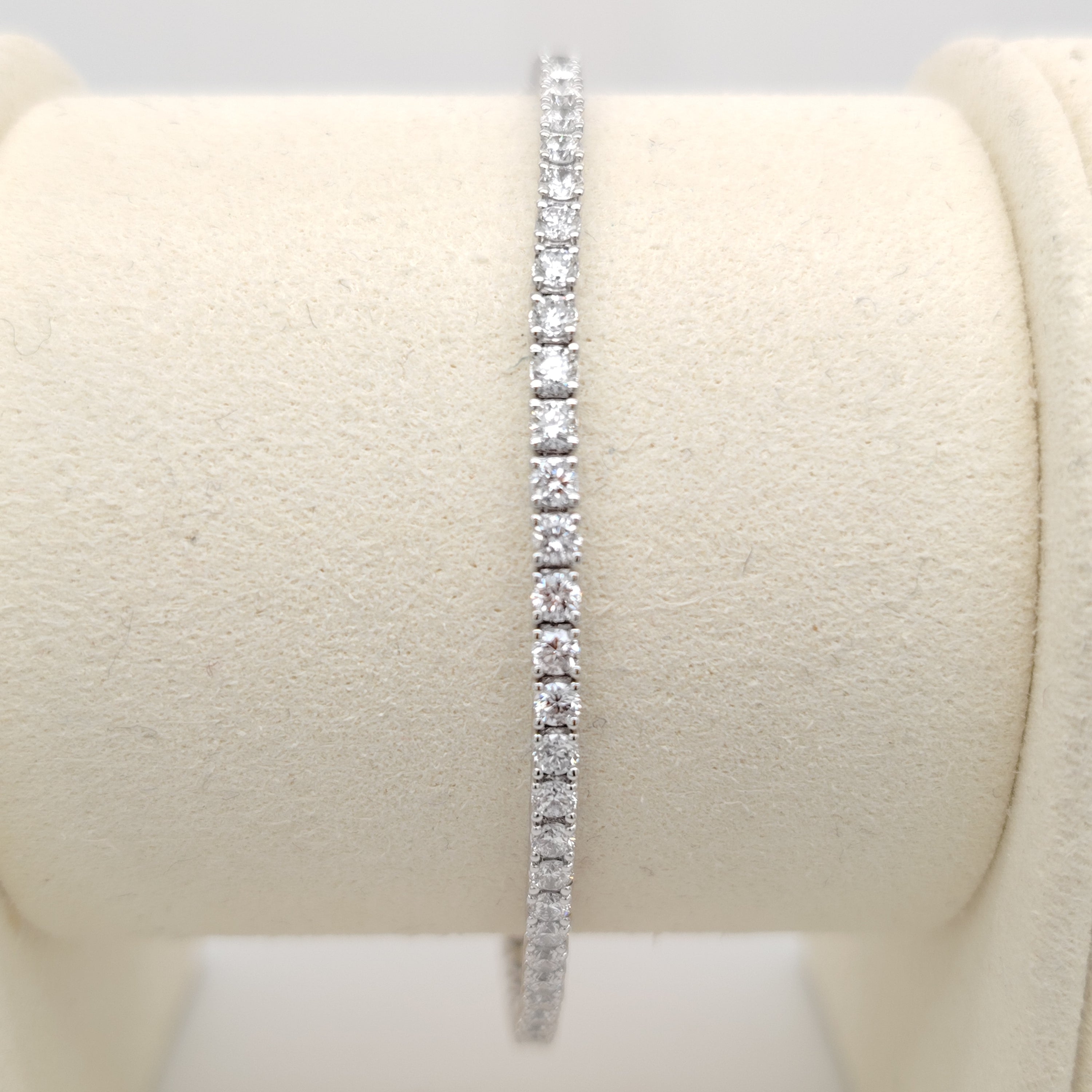 3.04ct Lab Grown Diamond Tennis Bracelet