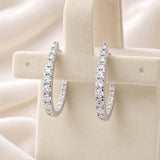 Luxe Pavé Inside-Out diamond Hoops