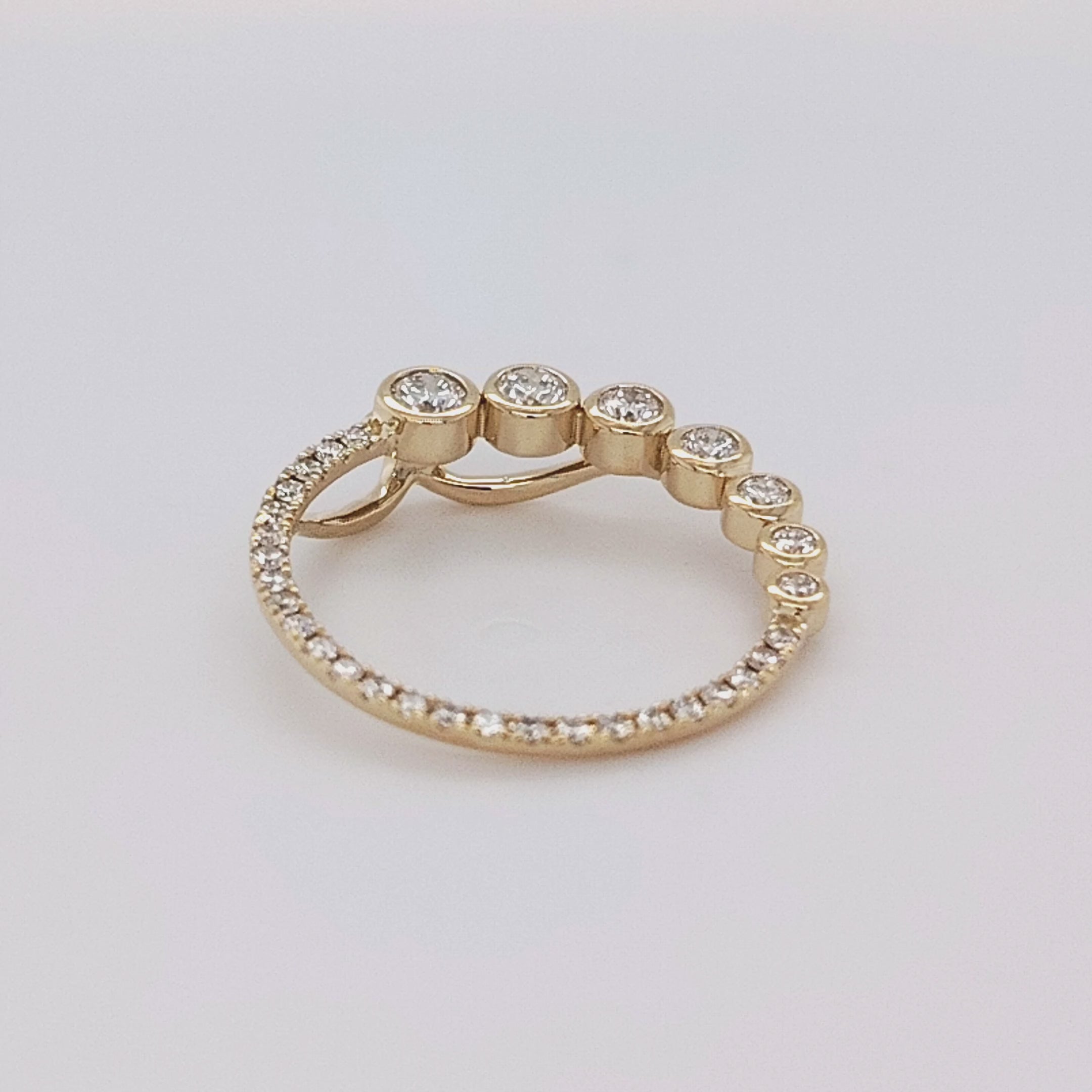 Celestial Cascade Diamond Pendant