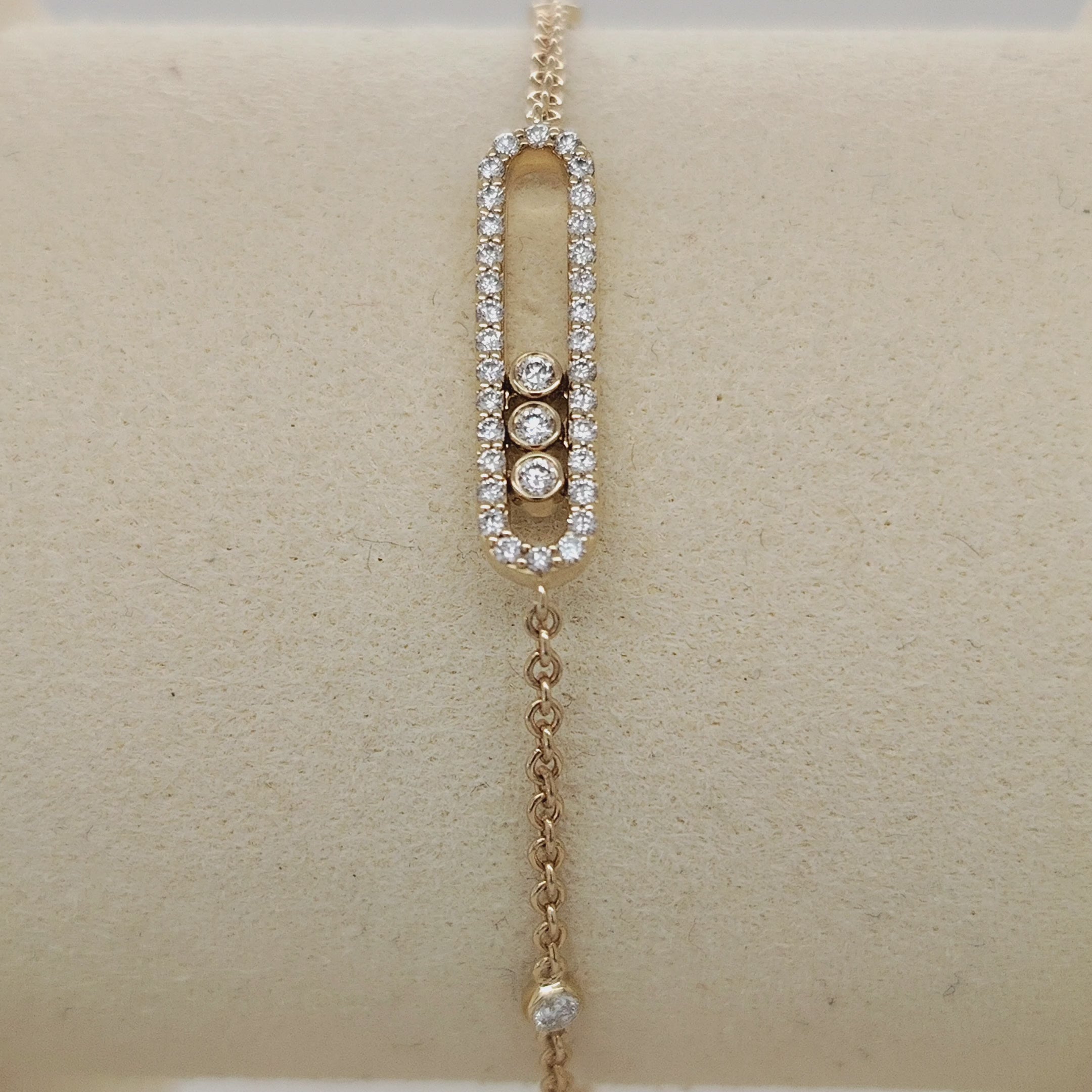 Rectangle Link Bracelet