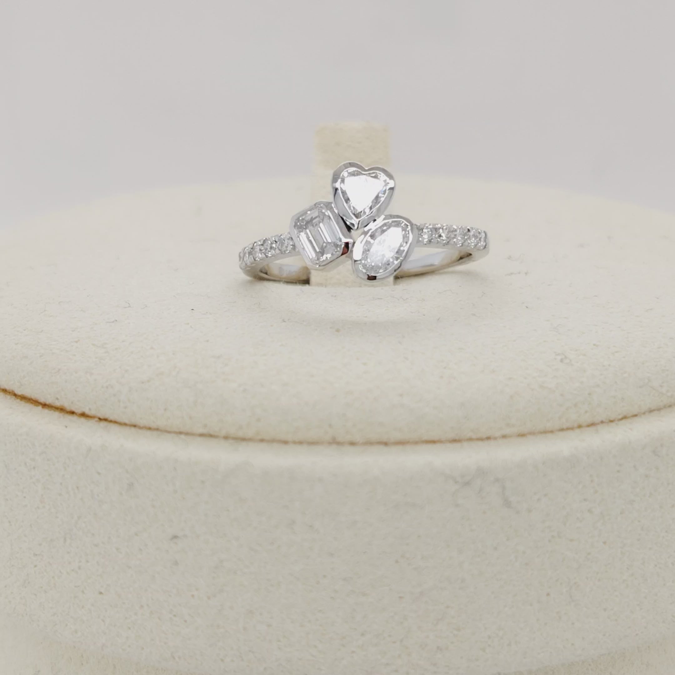 Multi-Shape Diamond Ring