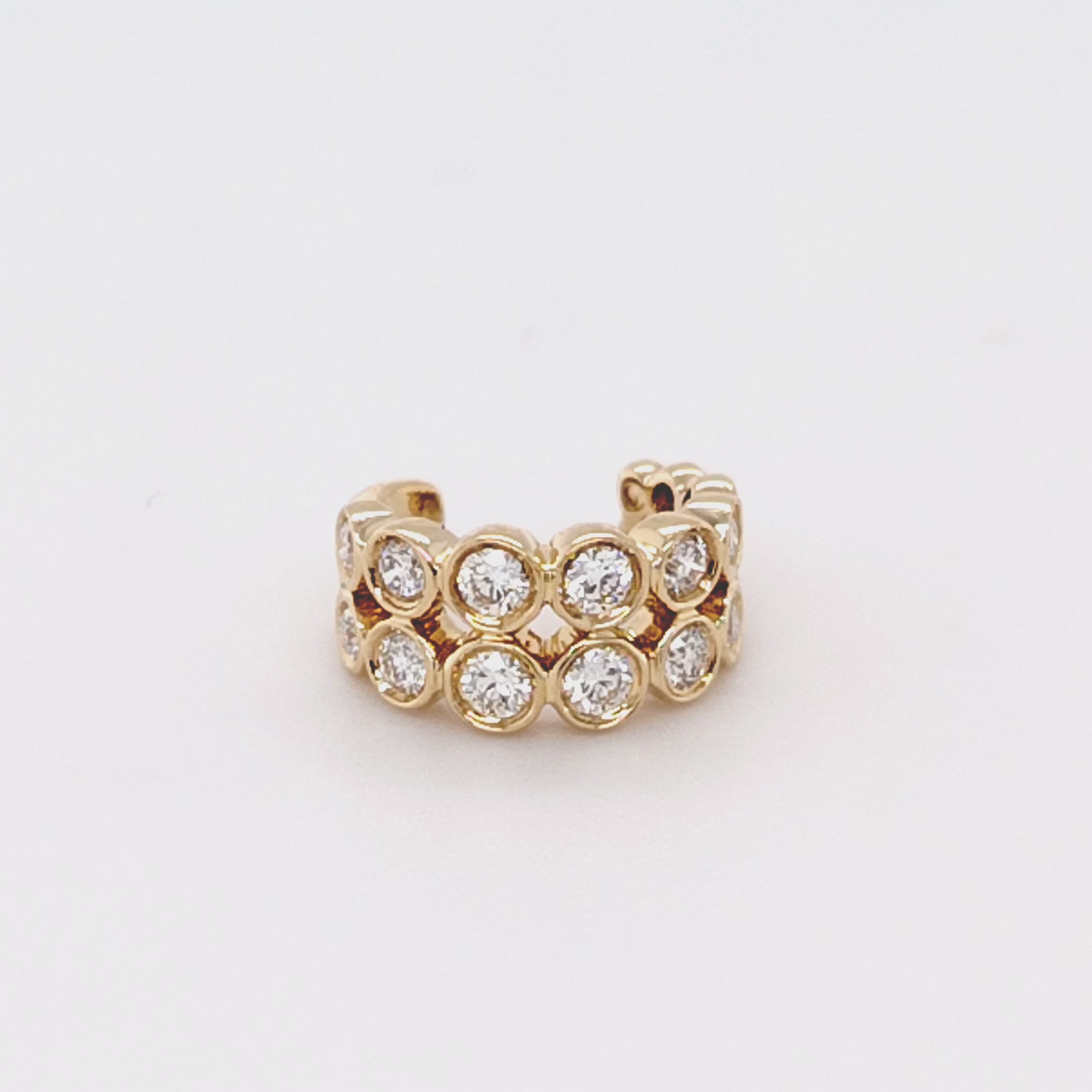 Lumière Diamond Cuff Earring
