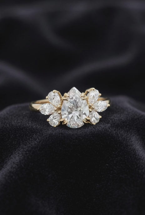 Pear Brilliance Diamond Ring