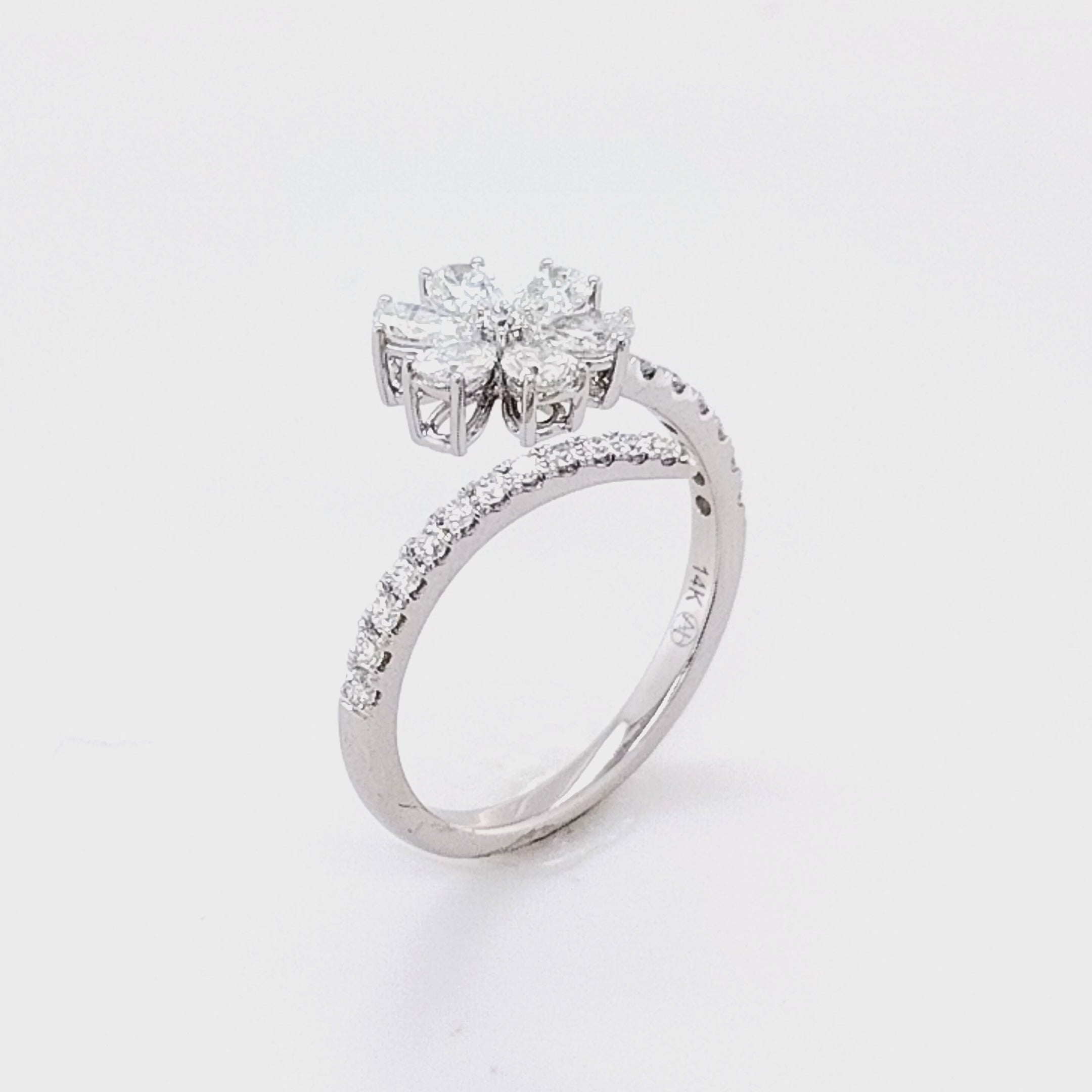 Blooming Elegance Diamond Ring