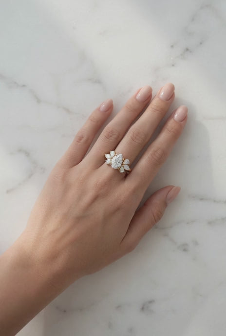 Pear Brilliance Diamond Ring