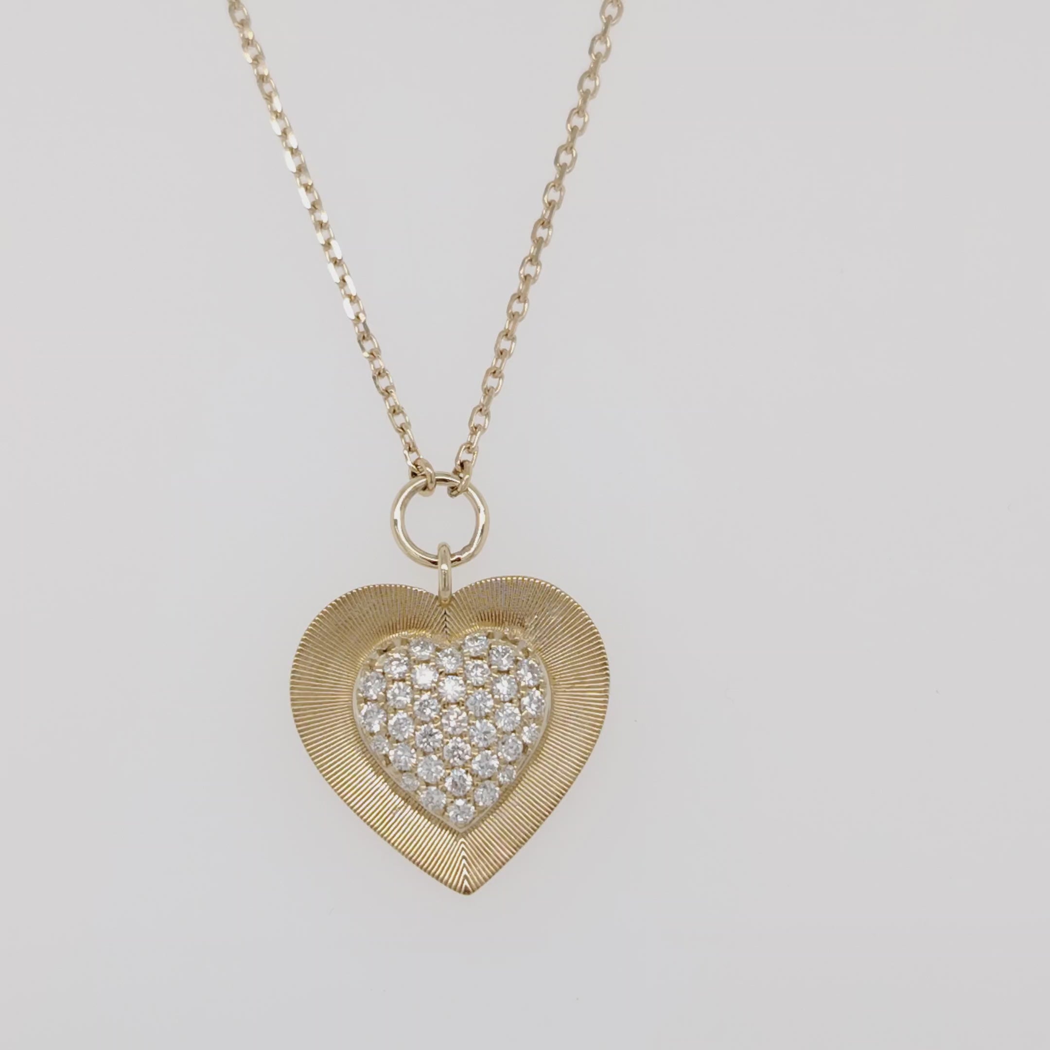 Eternal Heart Diamond Pendant