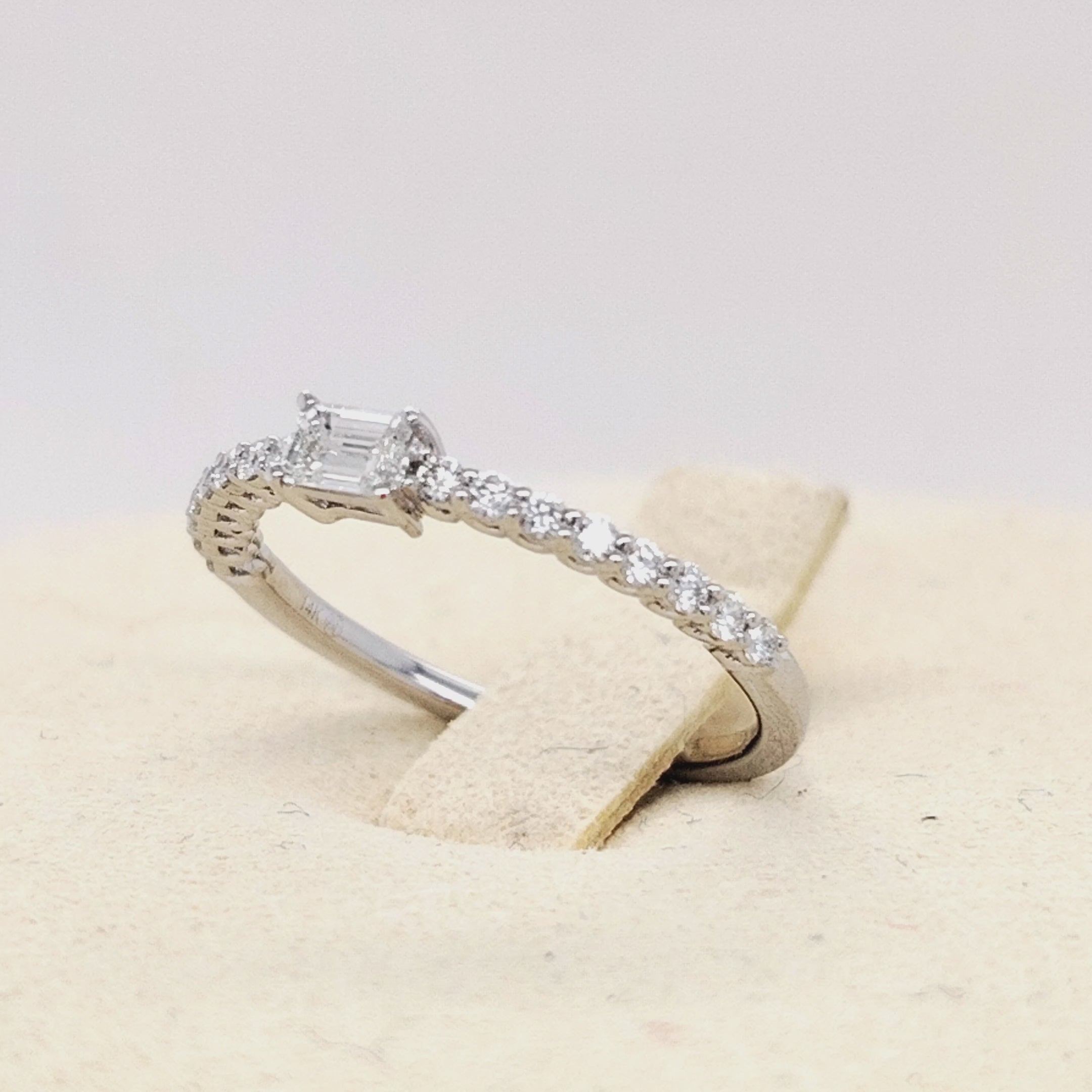 Eternal Grace Emerald-Cut Ring