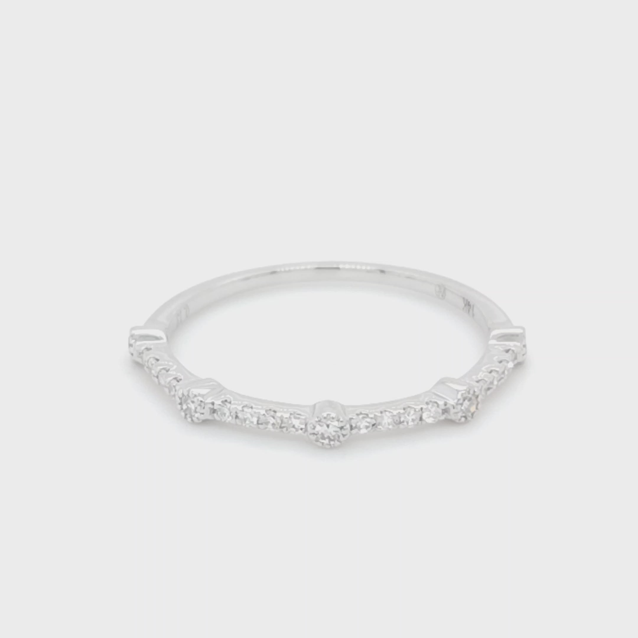 Subtle Elegance Diamond Band