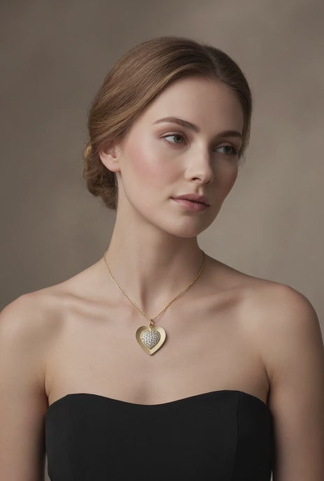 Eternal Heart Diamond Pendant