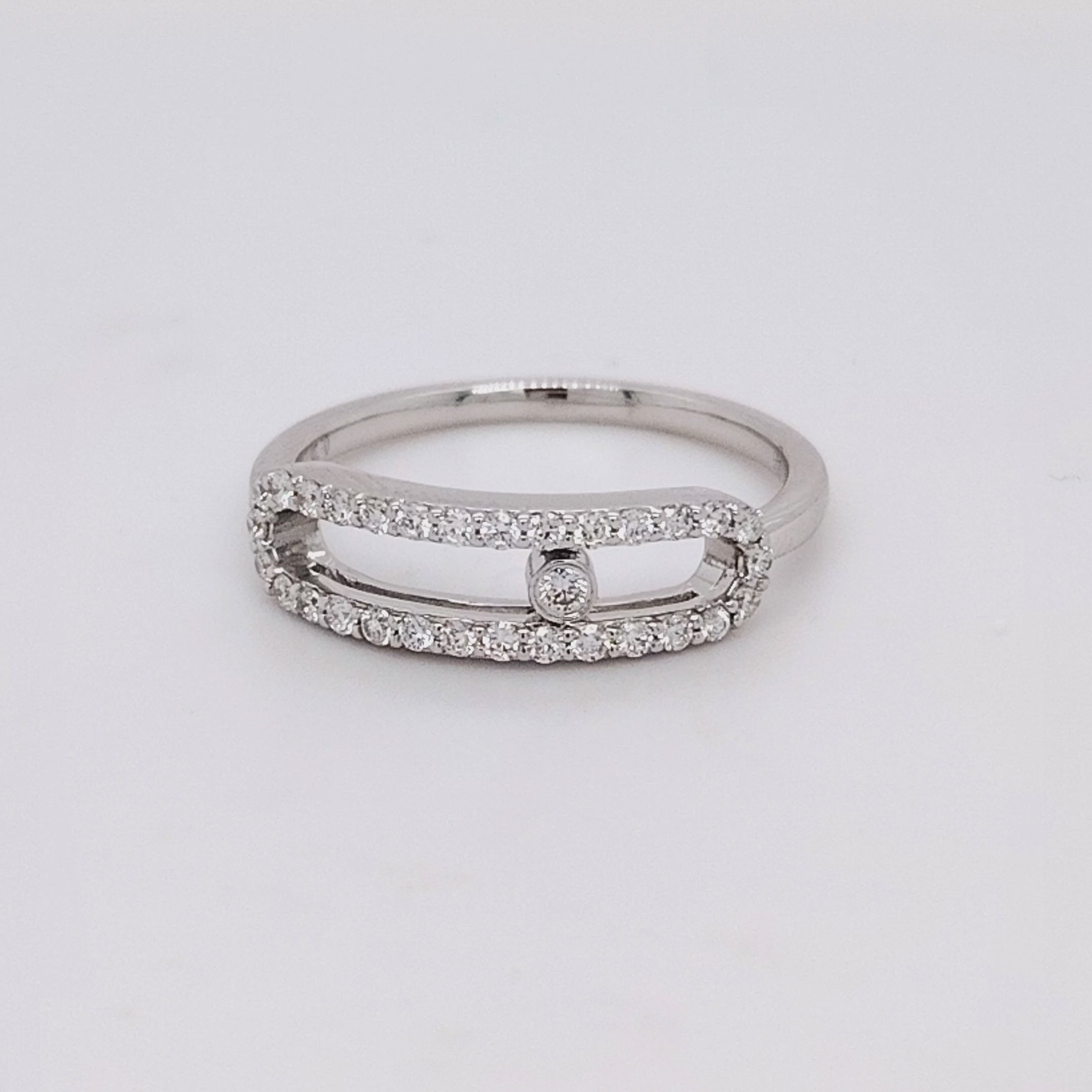Timeless Sliding Diamond Ring